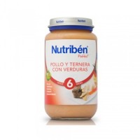 NUTRIBEN POLLO TERNERA VERDURA POTITO GRANDOTE 250 G