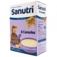 Sanutri Papilla 8 Cereales 600 gramos 