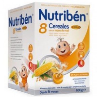 NUTRIBEN 8 CEREALES MIEL y FIBRA 600 GRAMOS