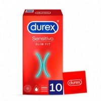 DUREX SENSITIVO SLIM FIT 10 UNID
