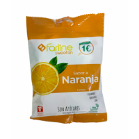 FARLINE CARAMELOS SABOR A NARANJA SIN AZÚCARES 40 G