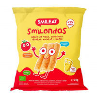SMILEAT SMILONDAS SNACK ECO DE MAÍZ, GARBANZO, LENTEJA,...