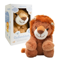 APOSAN CALENTITOS PELUCHE LEON CON SACO DE SEMILLAS