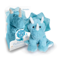 APOSAN CALENTITOS PELUCHE DINOSAURIO CON SACO DE SEMILLAS