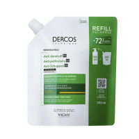 VICHY REFILL DERCOS CHAMPU ANTICASPA DS CABELLO SECO 390ML