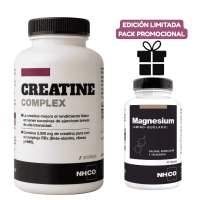 NHCO PACK PROMOCIONAL CREATINA 120 CAPSULAS + MAGNESIO...