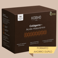 KOBHO PACK COLÁGENO ÁCIDO HIALURÓNICO 20 + 20 VIALES