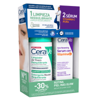 CERAVE PACK LIMPIADOR ESPUMA + SERUM VITAMINA C