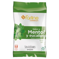 FARLINE CARAMELOS SABOR A MENTOL Y EUCALIPTO SIN AZÚCARES...
