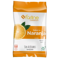 FARLINE CARAMELOS SABOR A NARANJA SIN AZÚCARES 40 G