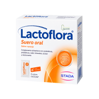 LACTOFLORA SUERO ORAL 6 SOBRES DUOCAM 6,58G SABOR NARANJA