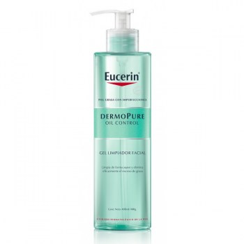 eucerin dermopure oil control gel limpiador facial 400 ml
