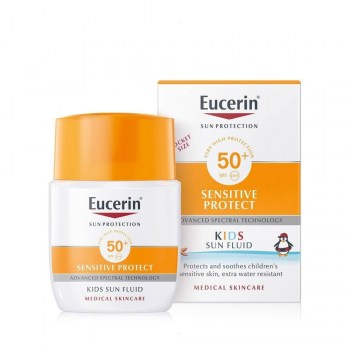 eucerin sensitive protect kids sun fluid 50 ml