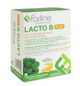 lacto-b-to-go-farline-10-sobres-bucodispersables-sabor-naranja