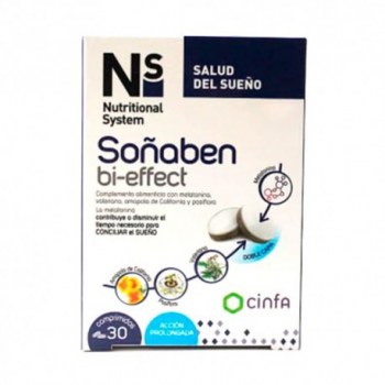 nutritional system sonaben bi effect 30 comprimidos 